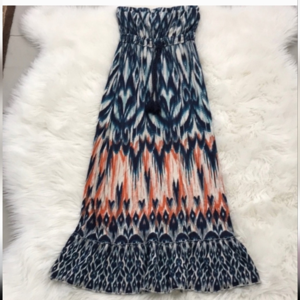 A.N.A | Strapless Maxi Dress LG